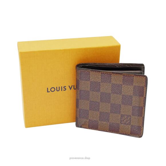 🔴 Louis Vuitton Centenaire Edition Marco Wallet - Damier Ebene - Picture 1 of 10
